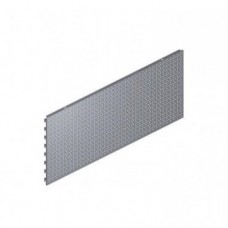 Achterwand perfo 125x40cm alu/grijs Tm31808GR